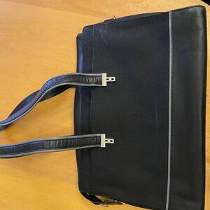 Tumi Elements Ballistic Nylon with Leather Trim Shoulder Bag